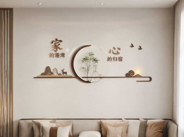 恩平发展历程墙与展馆画框系统